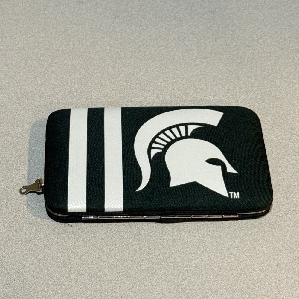 Michigan State Spartans Phone‎ and Card Wallet Missing Wrist Strap NWT